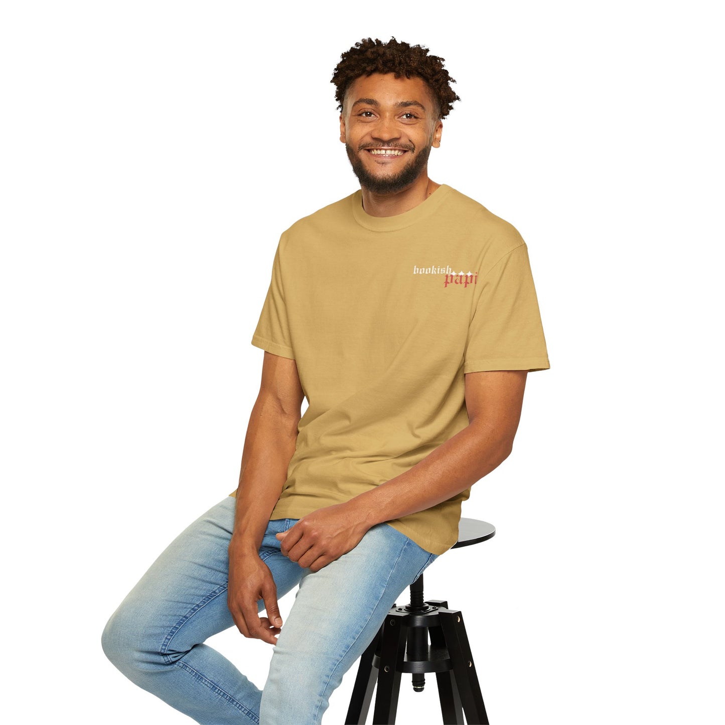 Bold, Stylish & Empowering Garment-Dyed T-shirt - Bookish Papi