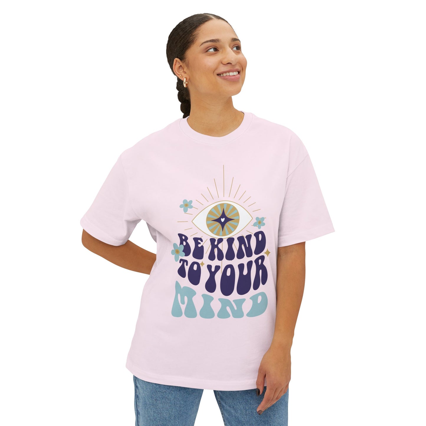 Kind Mind Unisex Oversized Boxy TShirt