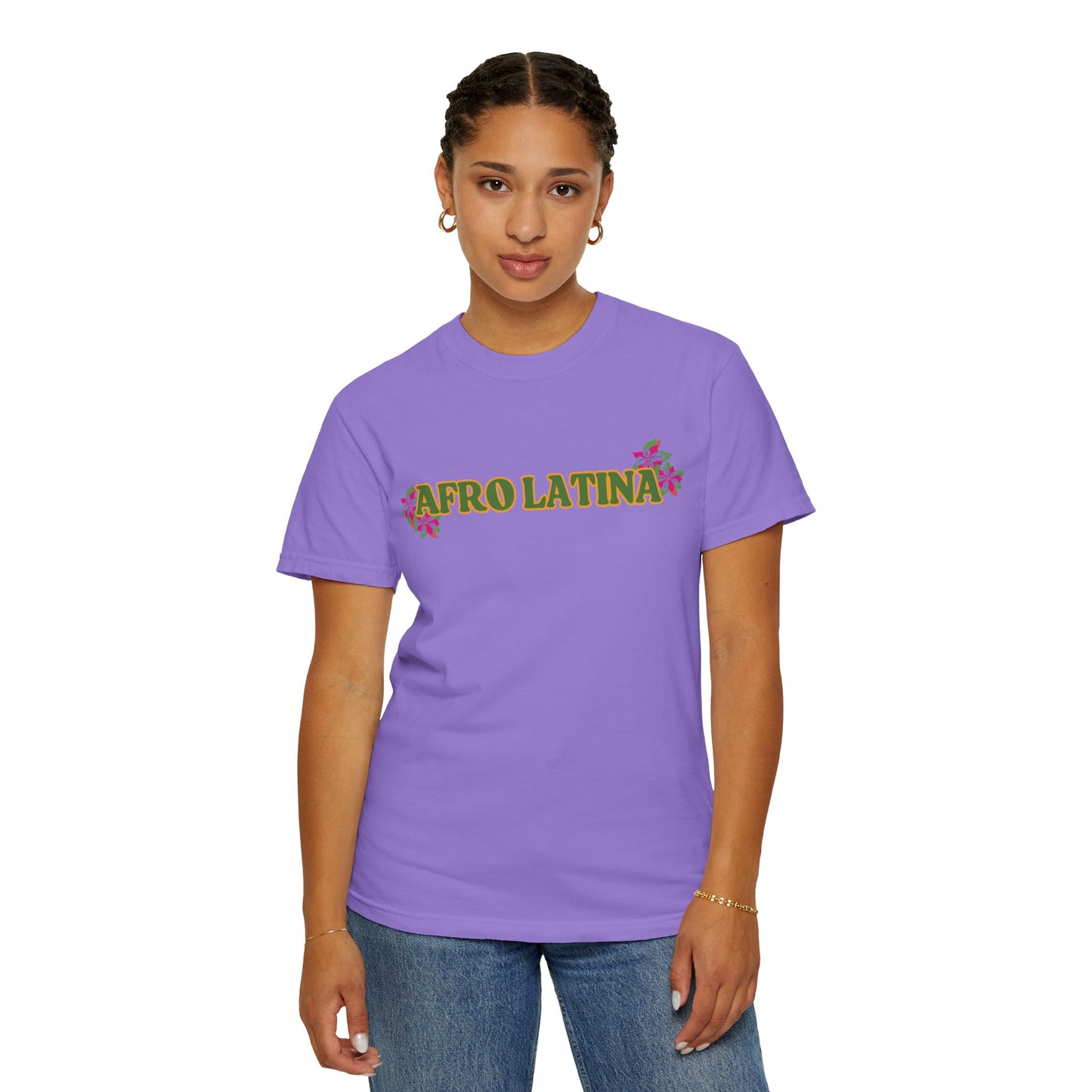Graphic Tee - Afro Latina Belleza Latina Design