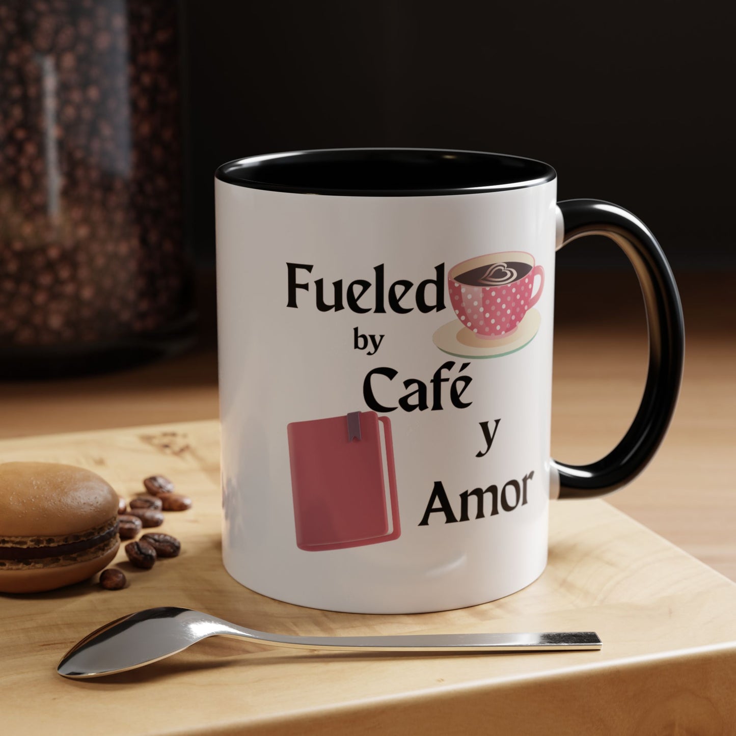 Coffee Lover Mug 11oz - Fueld by café y amor