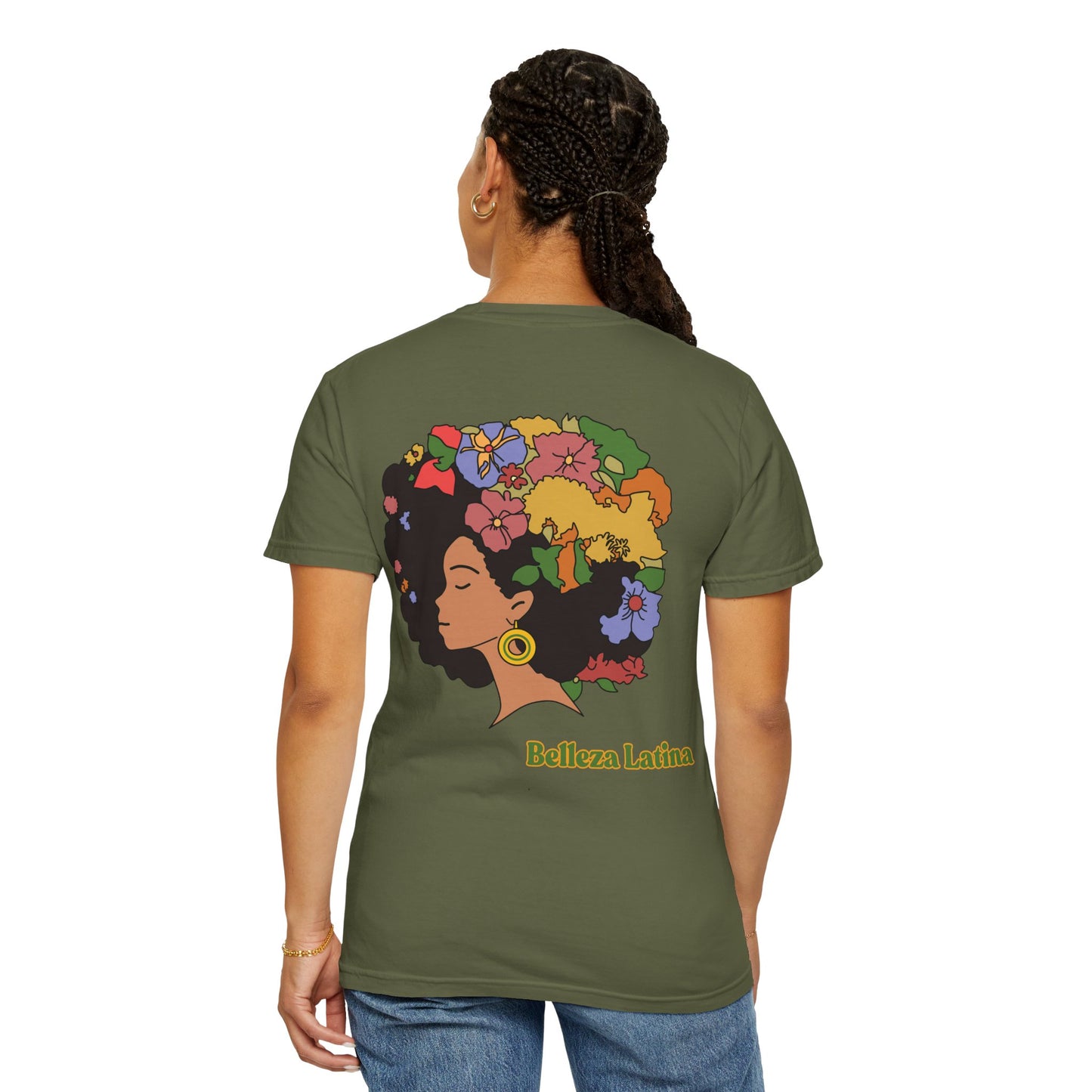 Graphic Tee - Afro Latina Belleza Latina Design