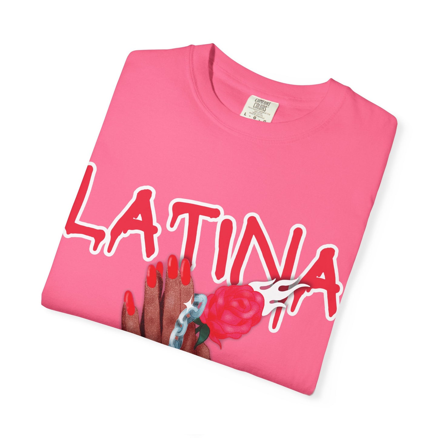Bold, Stylish & Empowering Garment-Dyed T-shirt - Latina Vibes