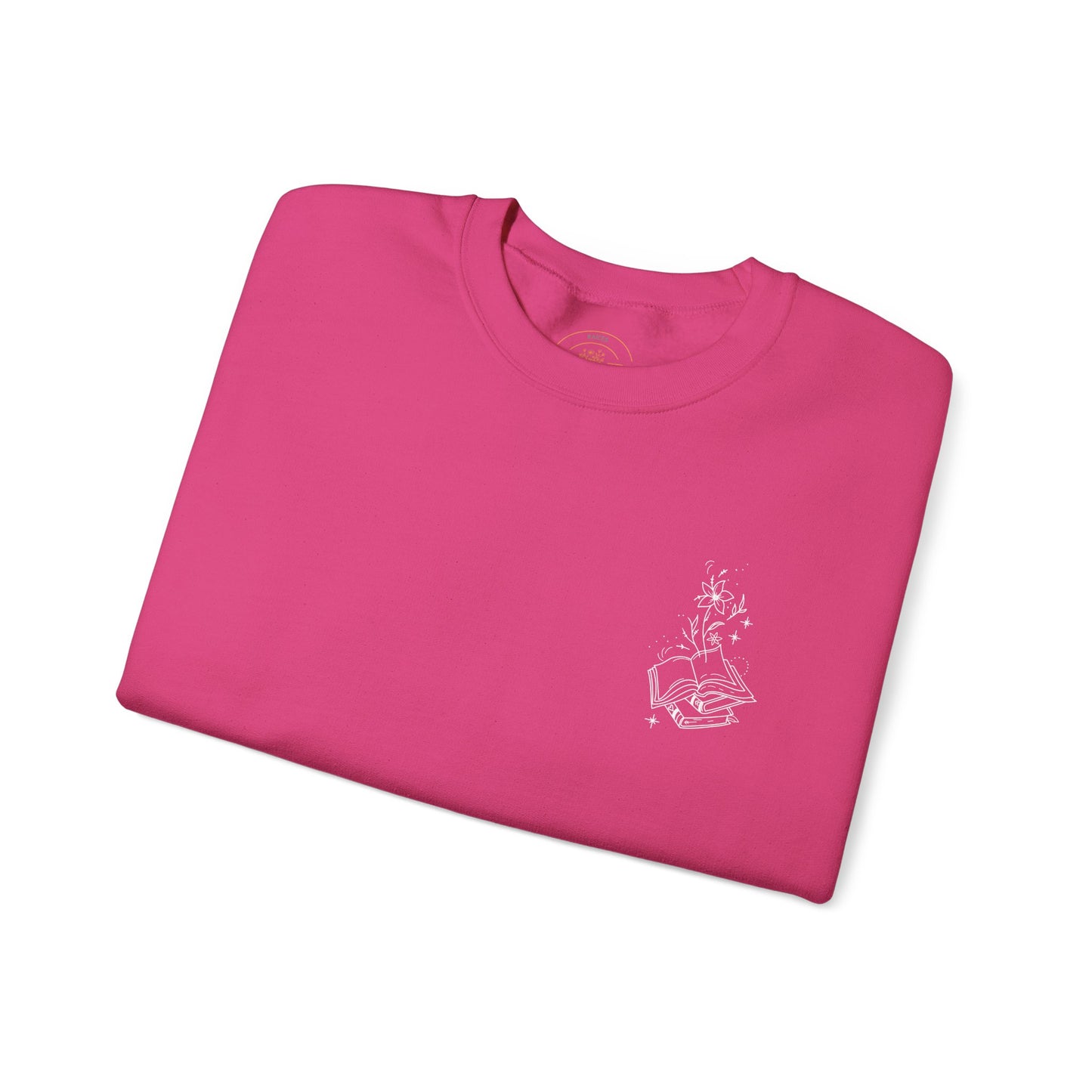 Book Lover Crewneck Sweatshirt - A book a day keeps the chisme away