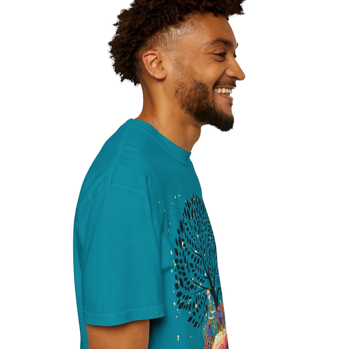 Tree of Life Unisex T-shirt with Calavera Design