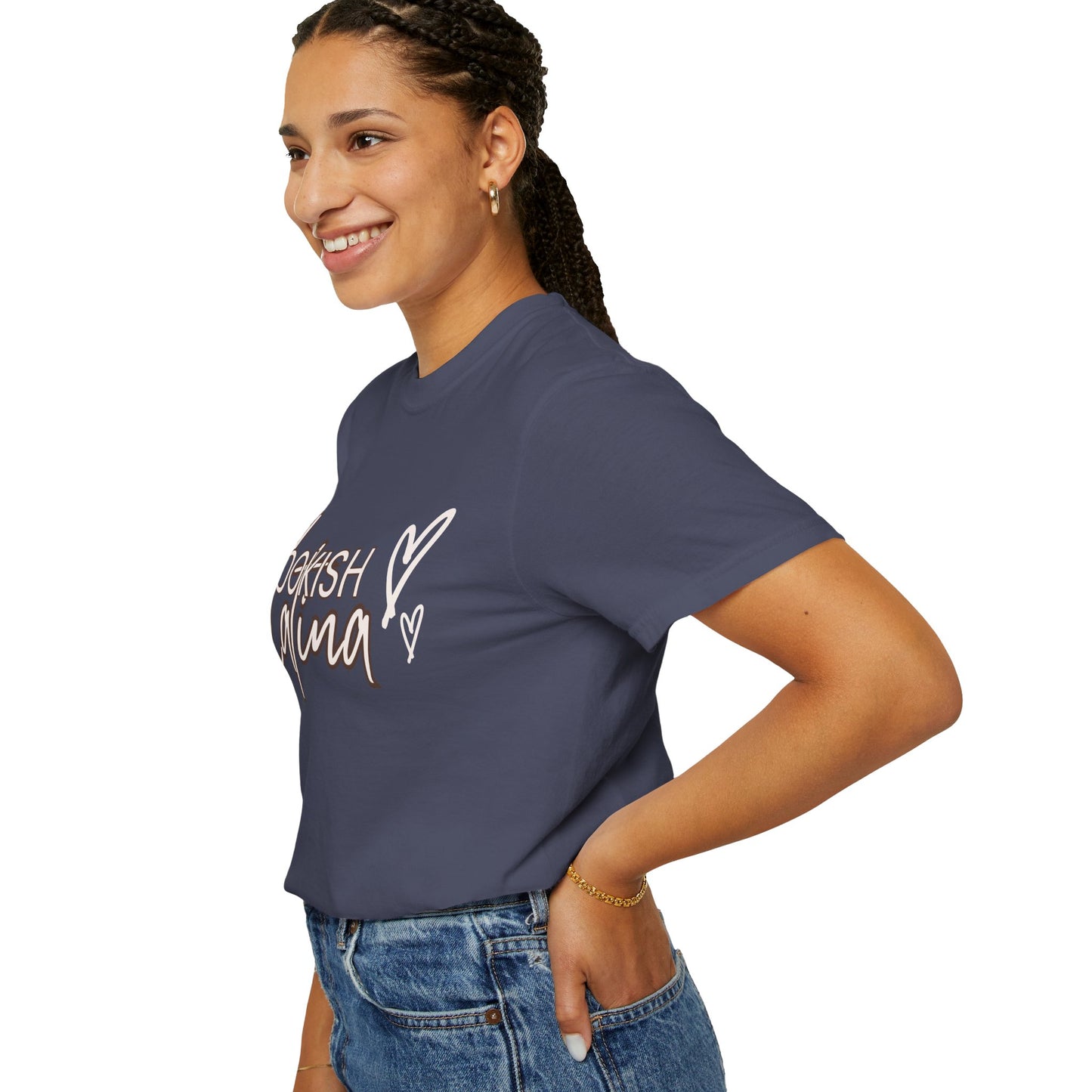 Bookish Latina Unisex T-Shirt- with hearts design