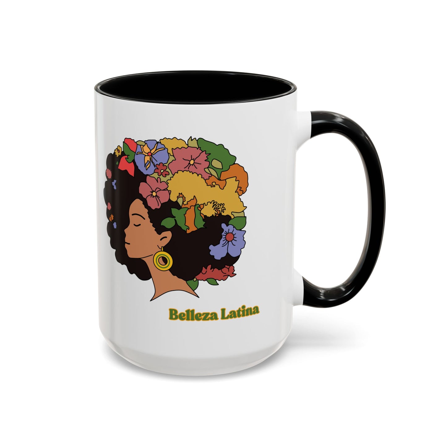 Coffee Mug - Afro Latina Belleza Latina Design