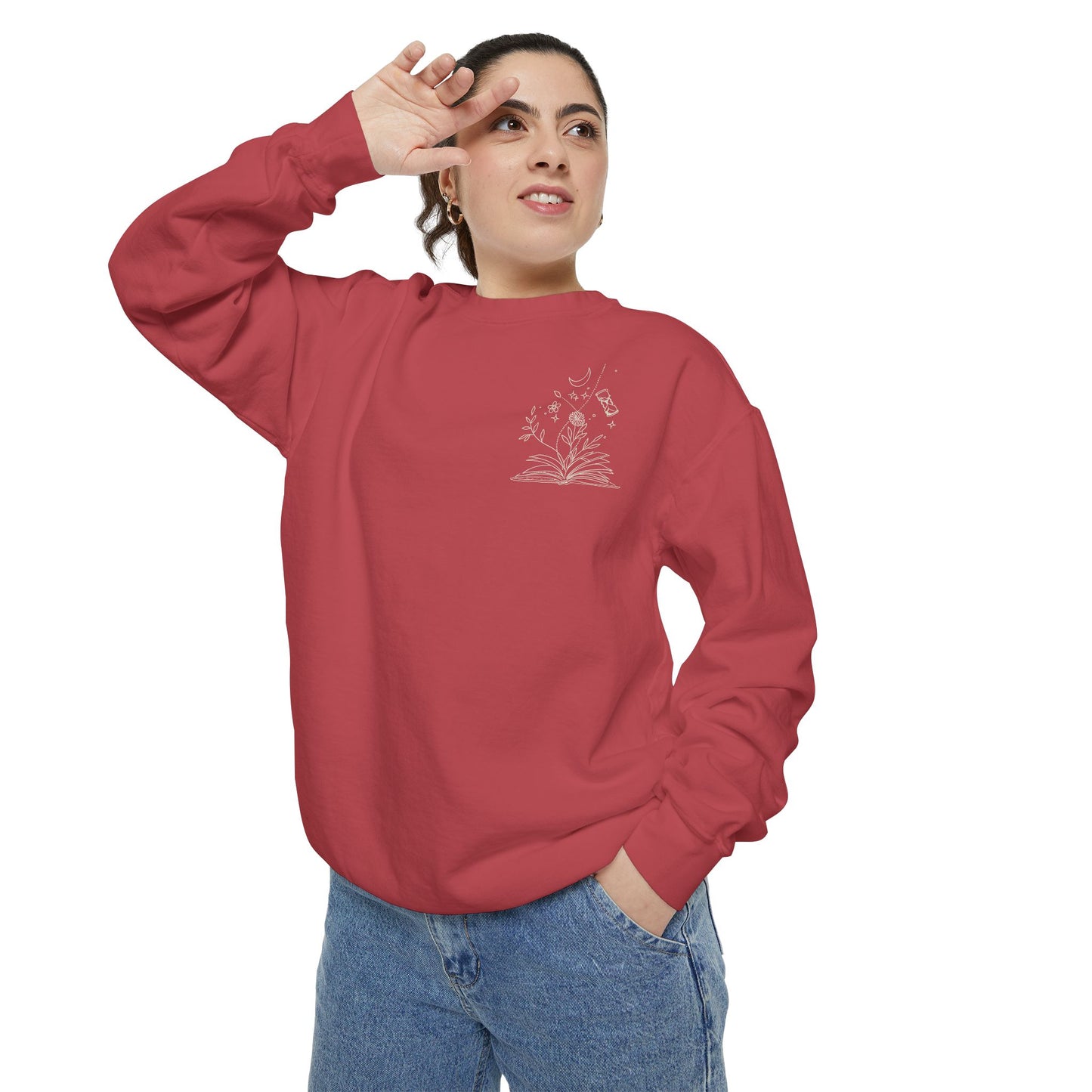 The Reader Sweatshirt - Tarot Card Design