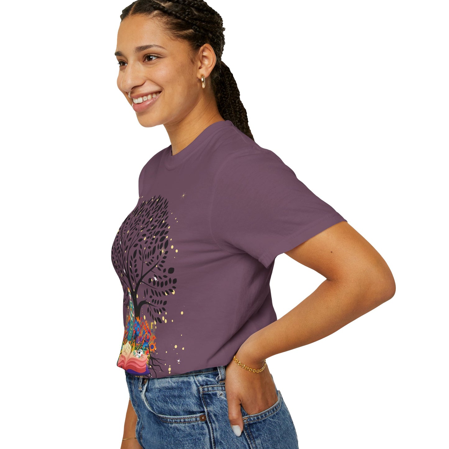 Tree of Life Unisex T-shirt with Calavera Design