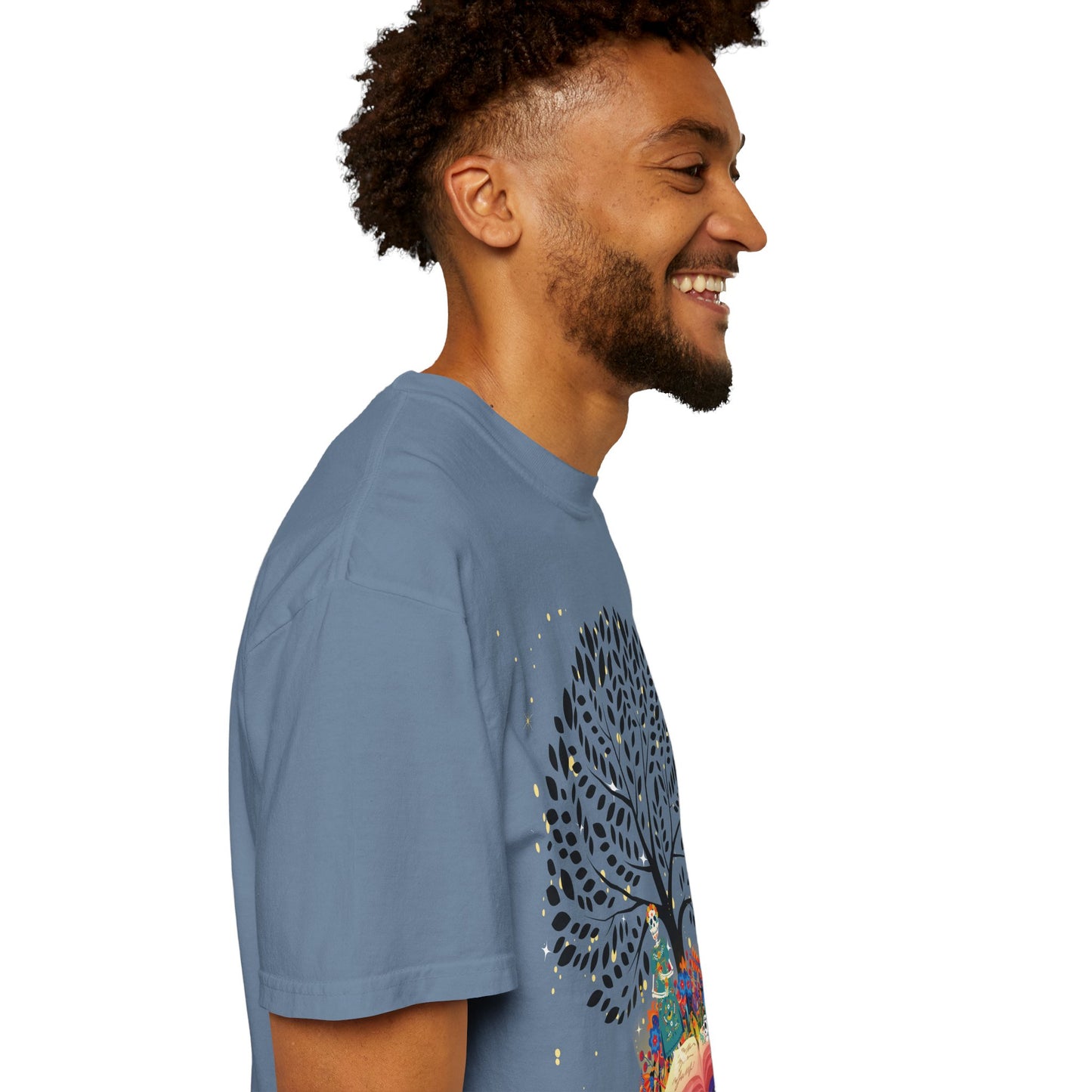 Tree of Life Unisex T-shirt with Calavera Design