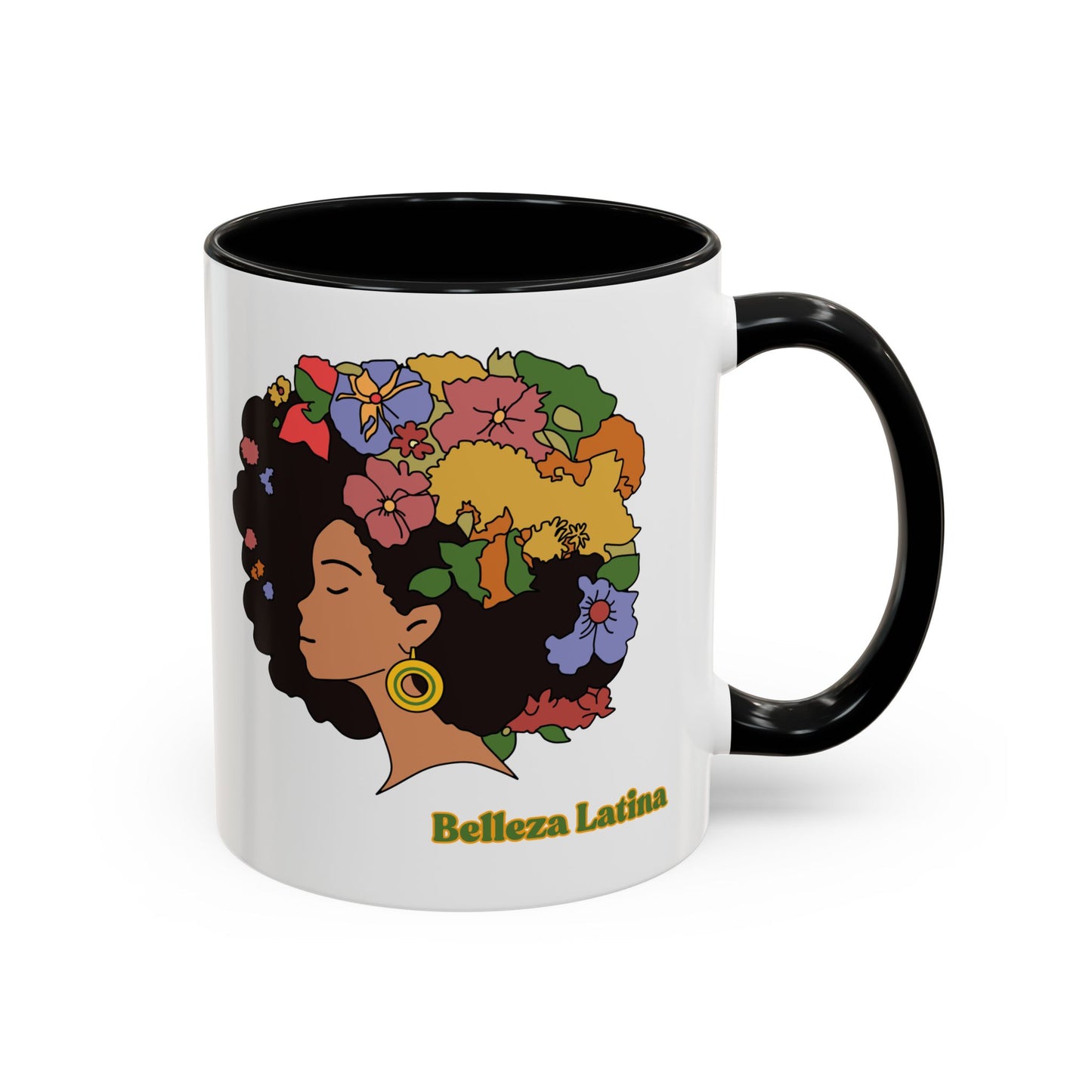 Coffee Mug - Afro Latina Belleza Latina Design