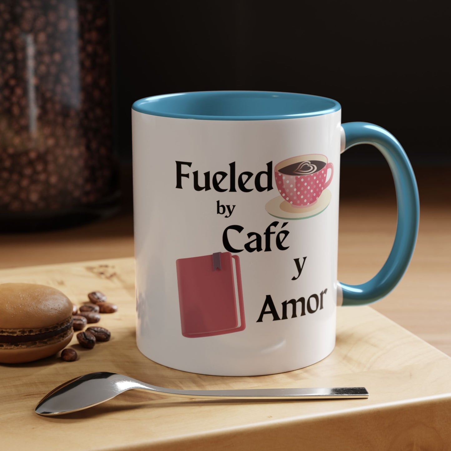 Coffee Lover Mug 11oz - Fueld by café y amor