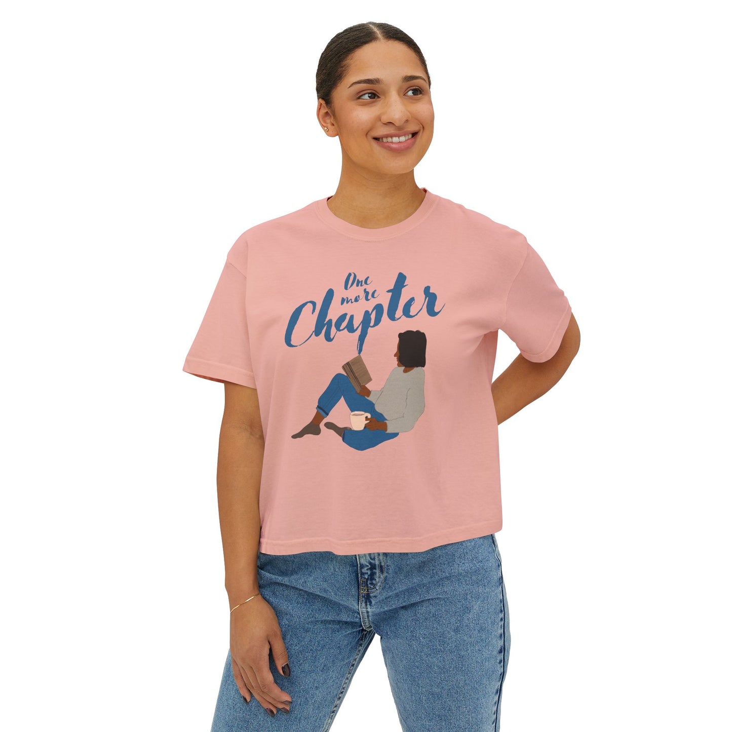 One More Chapter: Latina Boxy Tee