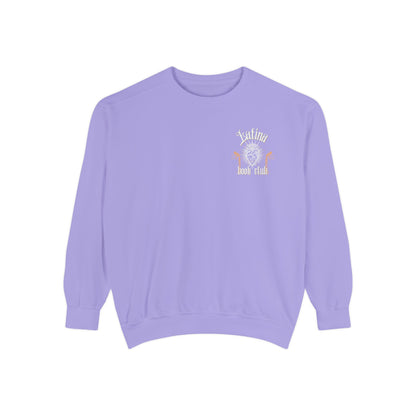 Latina Book Club Sweatshirt with Heart Anatomy Design