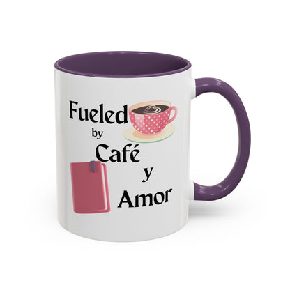 Coffee Lover Mug 11oz - Fueld by café y amor