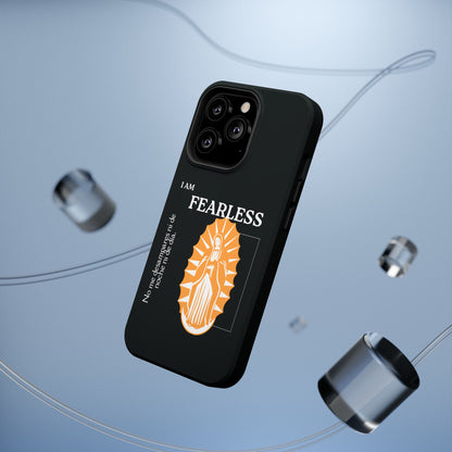 Fearless Impact-Resistant Phone Case, Protective Cover, Inspirational Gift, Unique Design, Motivational Cell Phone Case