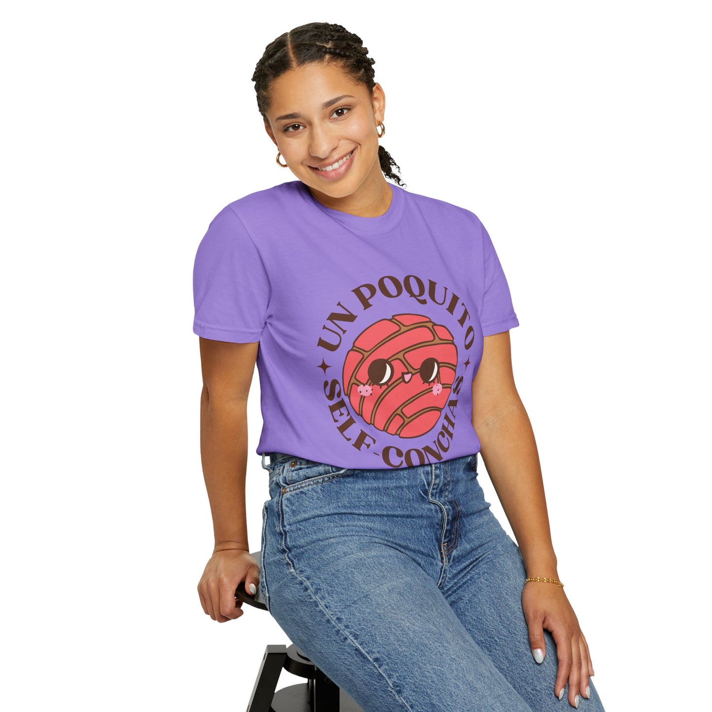 Unisex T-shirt with Cute Concha Design - Mexican Bakery Vibes