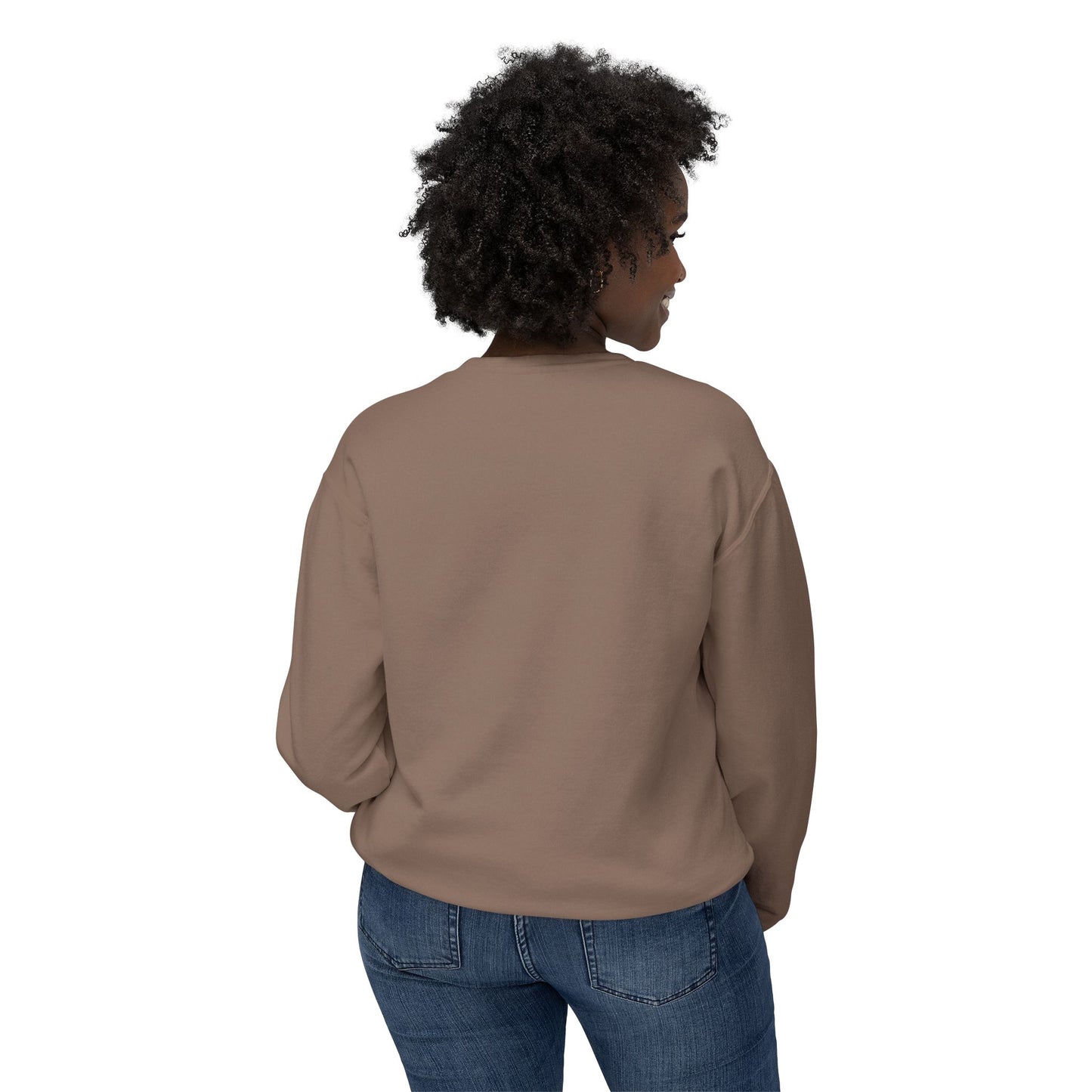Ghost Reading Book Lightweight Sweatshirt