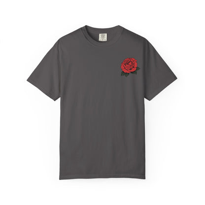 Skull and Roses Tshirt - Amor Eterno Design