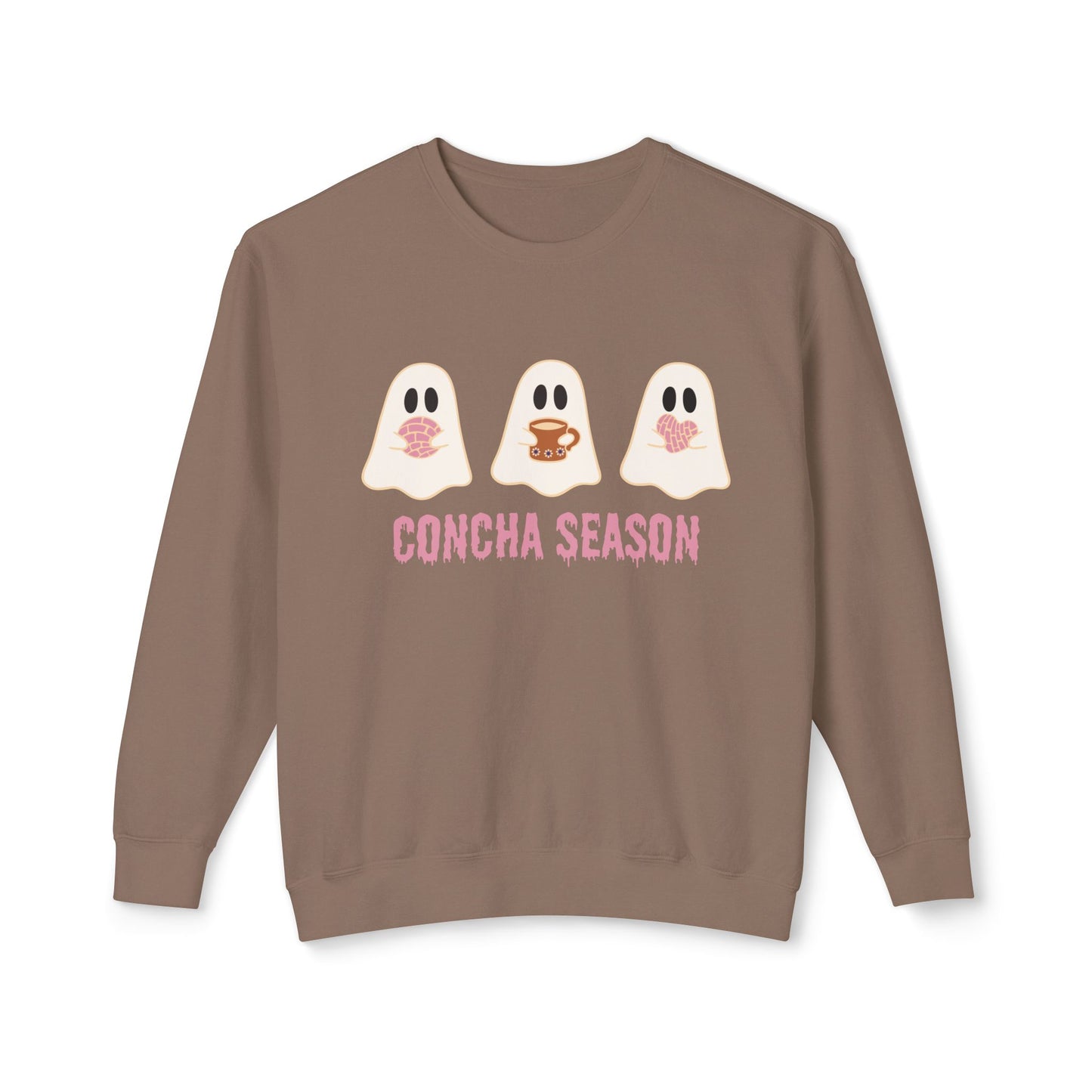 Concha Season Unisex Lightweight Crewneck Sweatshirt