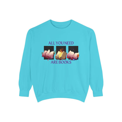Magical Books Sweatshirt - All You Need Are Books