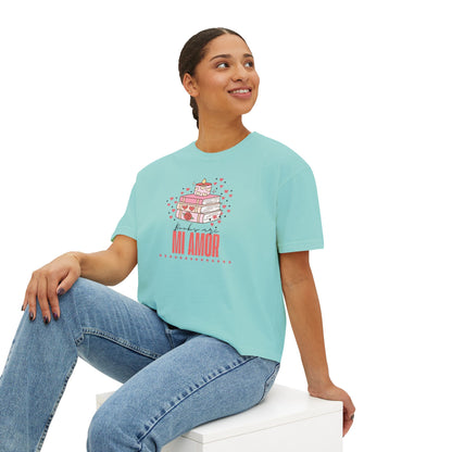 Books Are Mi Amor Boxy Tee