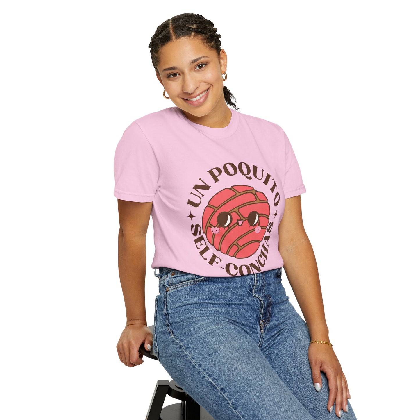 Unisex T-shirt with Cute Concha Design - Mexican Bakery Vibes