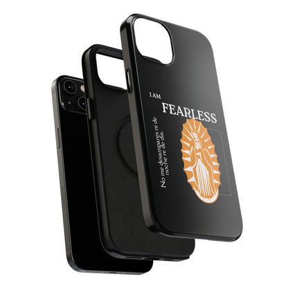 Fearless Impact-Resistant Phone Case, Protective Cover, Inspirational Gift, Unique Design, Motivational Cell Phone Case