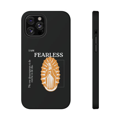 Fearless Impact-Resistant Phone Case, Protective Cover, Inspirational Gift, Unique Design, Motivational Cell Phone Case
