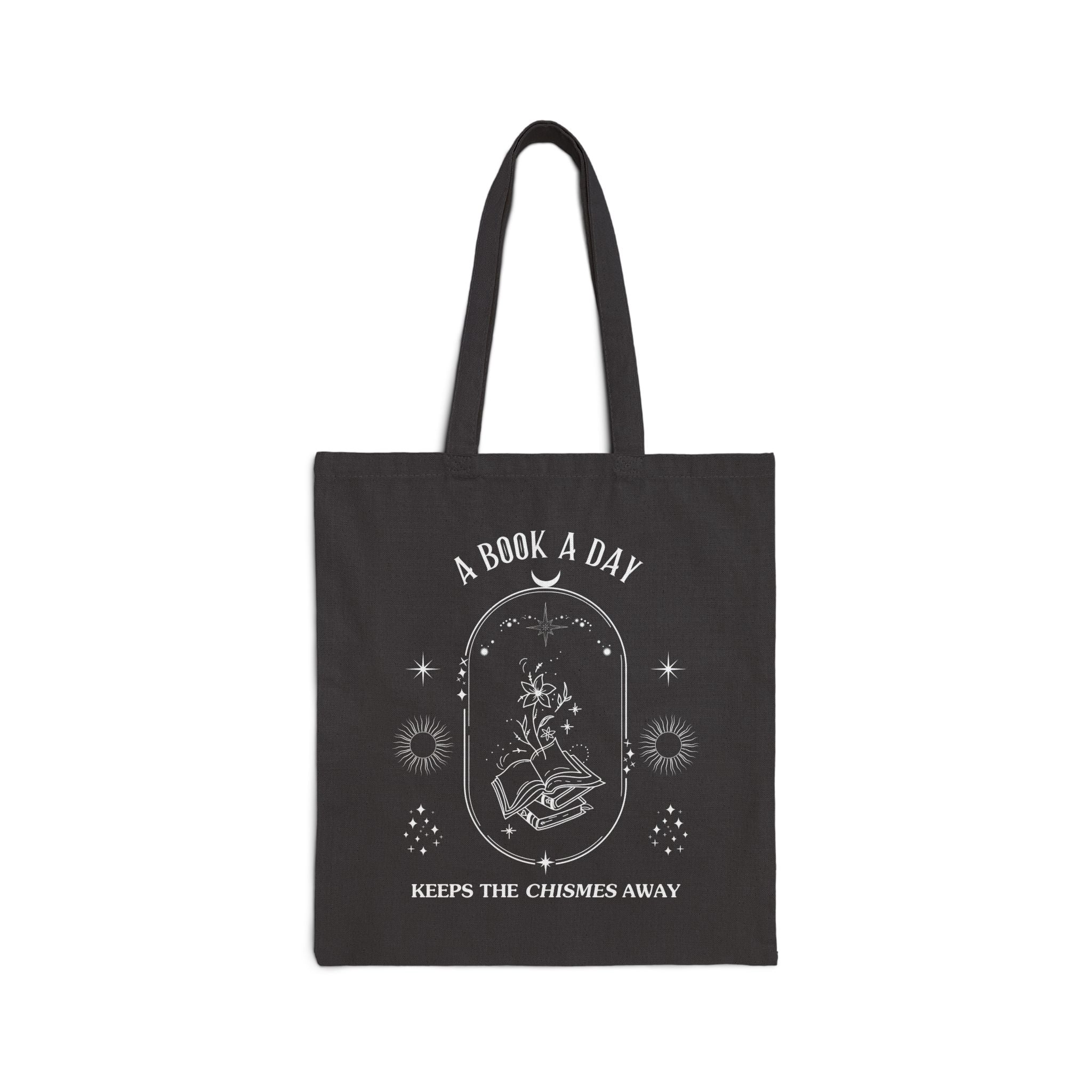 Tote Bag - A Book a Day Keeps the Chisme Away