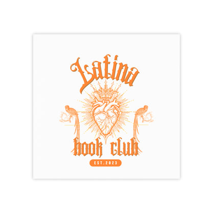 Note Pads - Latina Book Club with Royal Heart Design