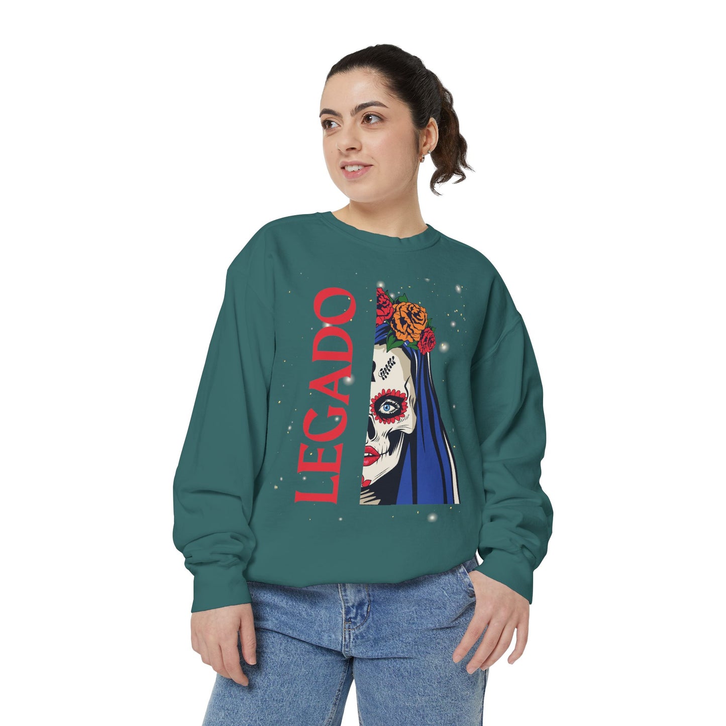 Legado with Half-Faced Catrina Sweatshirt