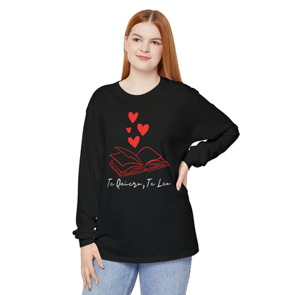 Te Quiero, Te Leo Unisex Long Sleeve T-Shirt