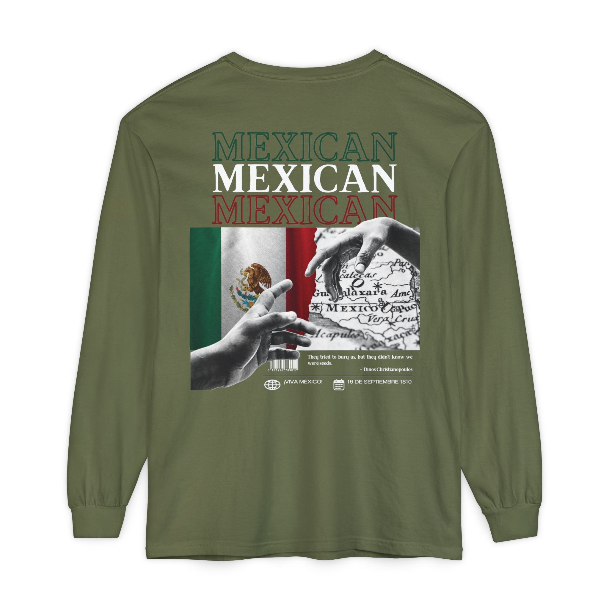 Mexican Liberation Unisex Long Sleeve T-Shirt