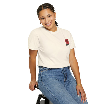 Skull and Roses Tshirt - Amor Eterno Design