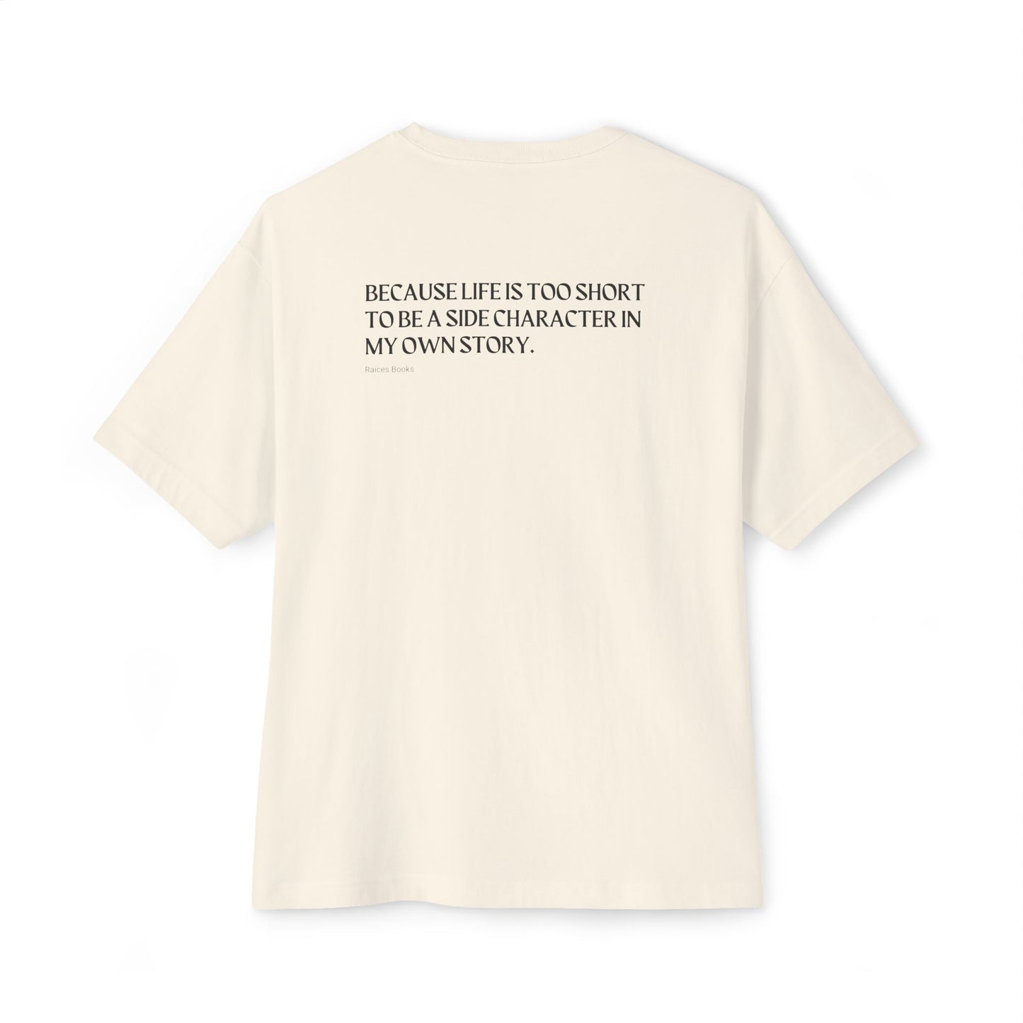 Main Character Manifesto: Latina TShirt Unisex Oversized Boxy