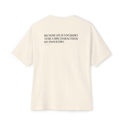 Main Character Manifesto: Latina TShirt Unisex Oversized Boxy
