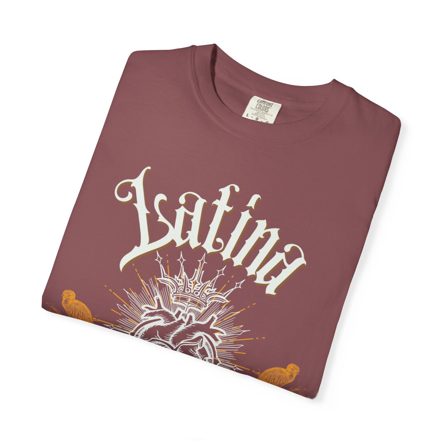 Latina Book Club T-shirt with Heart Anatomy Design