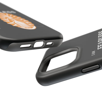 Fearless Impact-Resistant Phone Case, Protective Cover, Inspirational Gift, Unique Design, Motivational Cell Phone Case