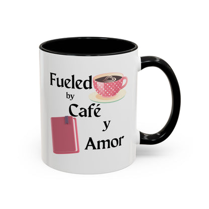 Coffee Lover Mug 11oz - Fueld by café y amor