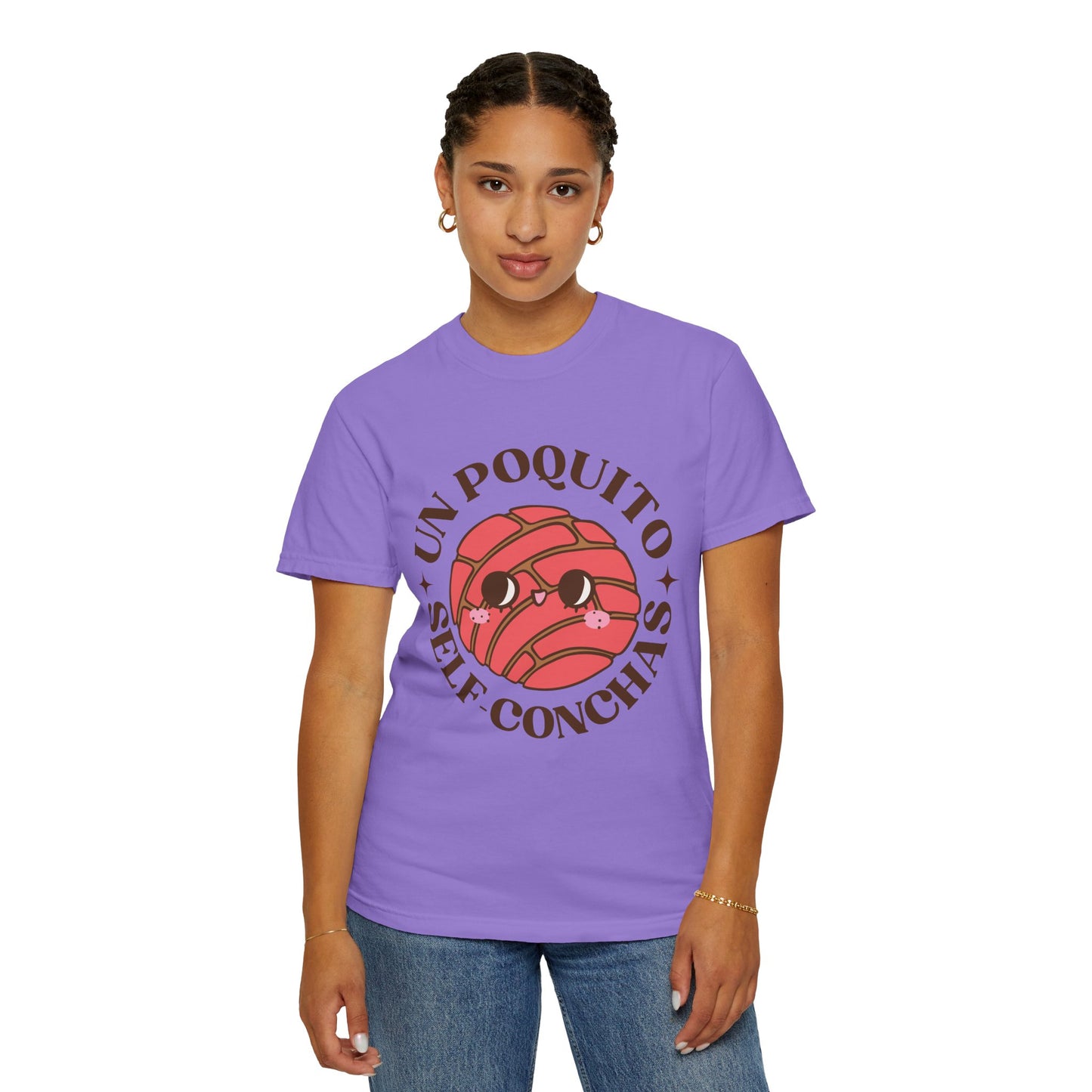 Unisex T-shirt with Cute Concha Design - Mexican Bakery Vibes