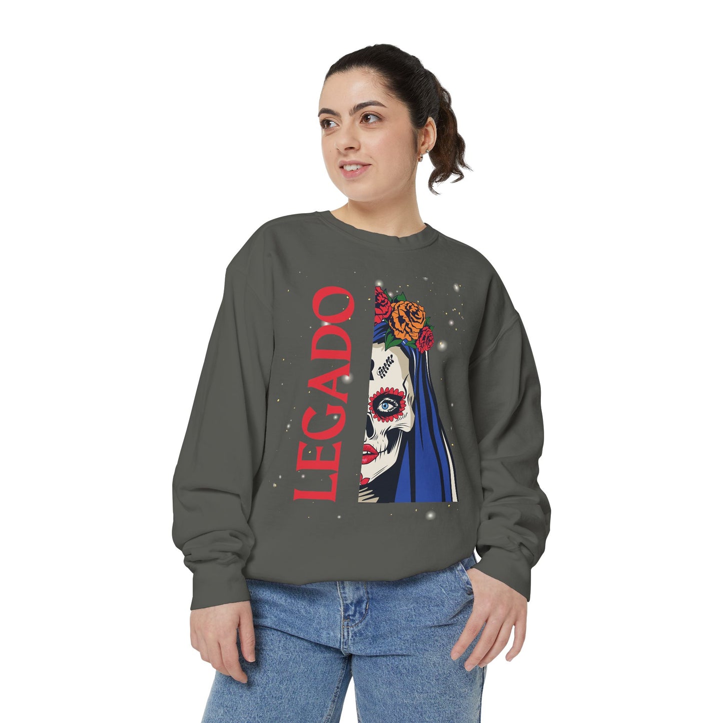 Legado with Half-Faced Catrina Sweatshirt