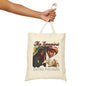 Book Lover Canvas Tote Bag - Me Enamore Entre Paginas Design