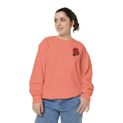 Skull and Roses Sweatshirt - Amor Eterno Design
