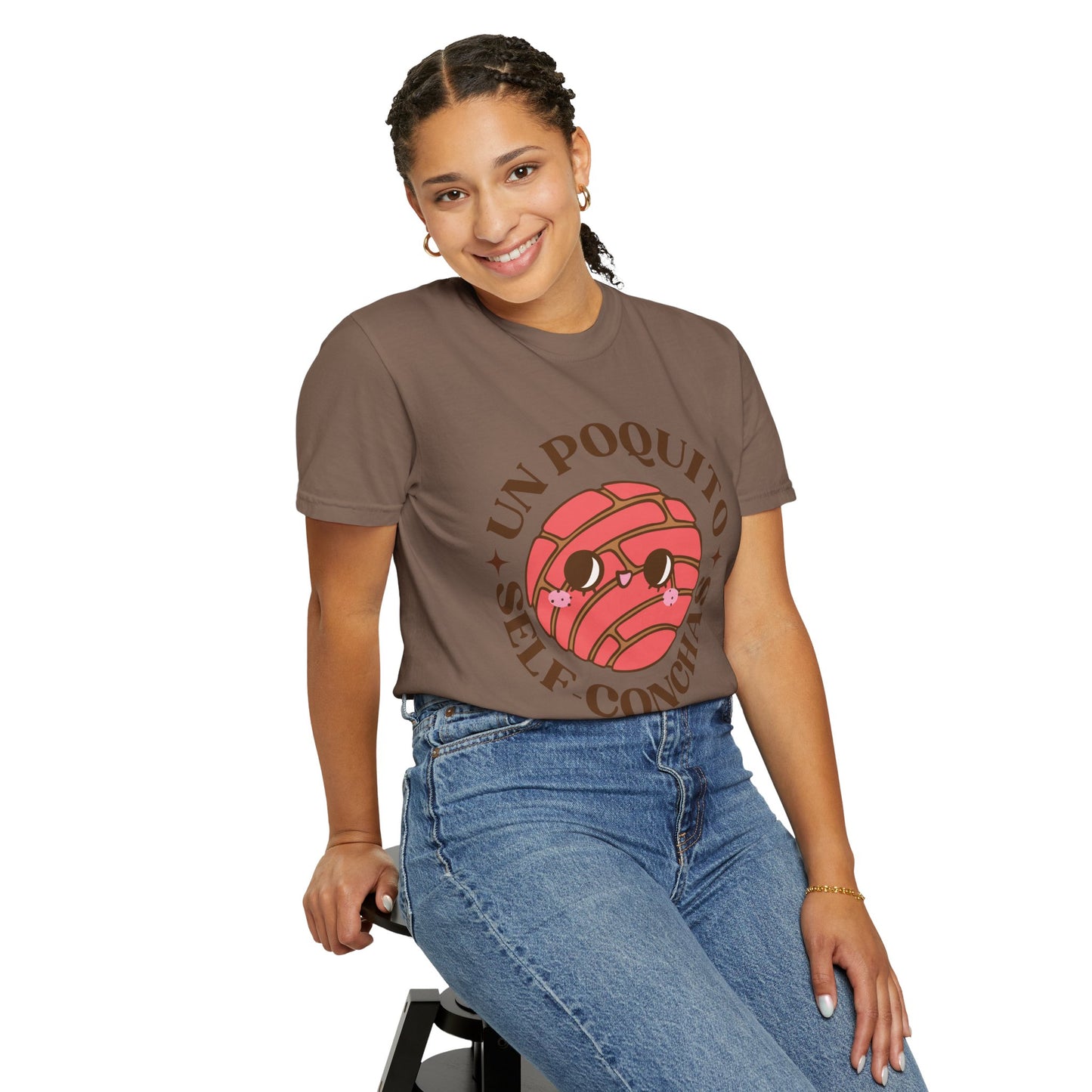 Unisex T-shirt with Cute Concha Design - Mexican Bakery Vibes