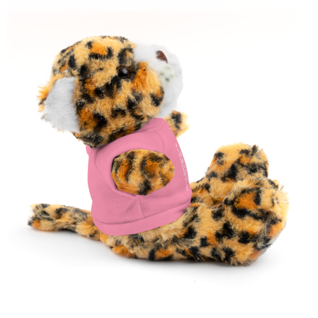 Adorable Stuffed Animal Tee Bear - Cute Gift for Kids, Baby Showers, Birthdays, Nursery Decor, Collectible Plush Toy