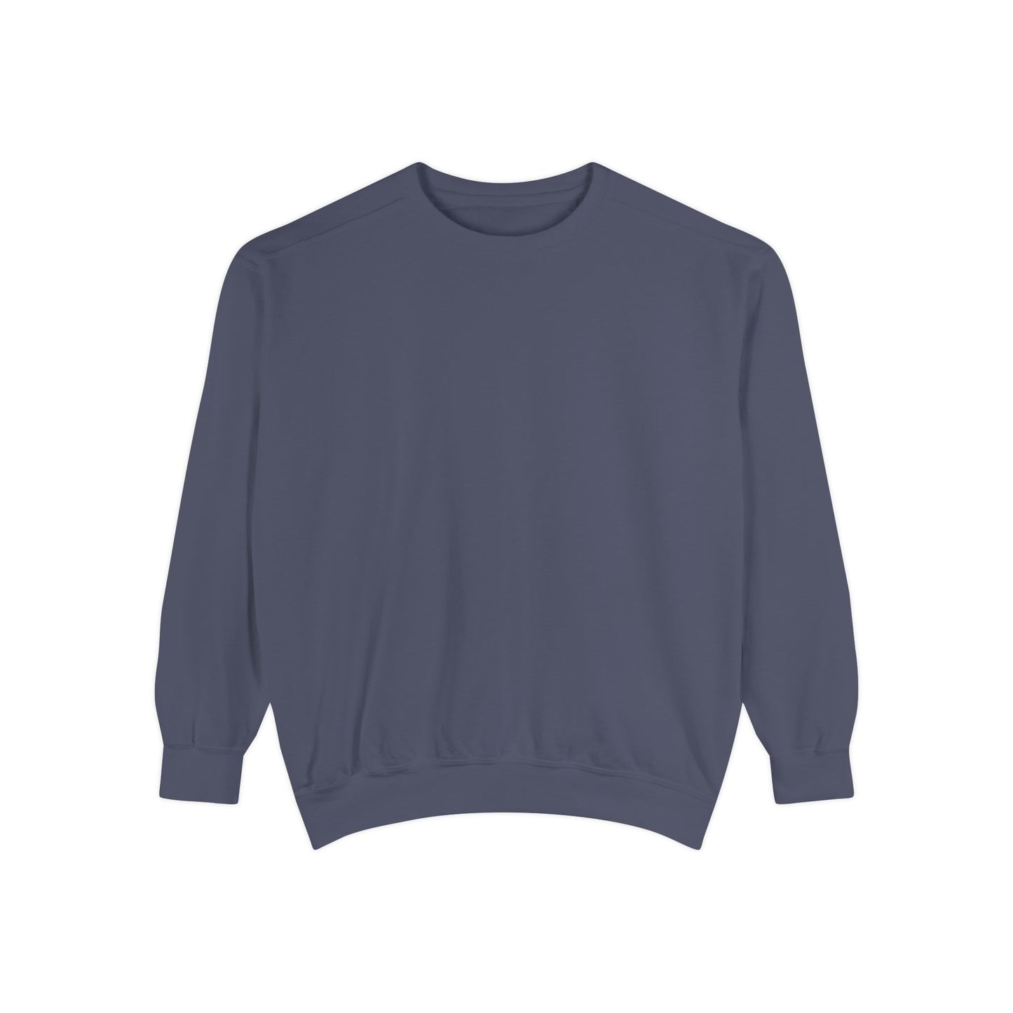 Bookish Latino Garment-Dyed Sweatshirt with Candles and Books Design