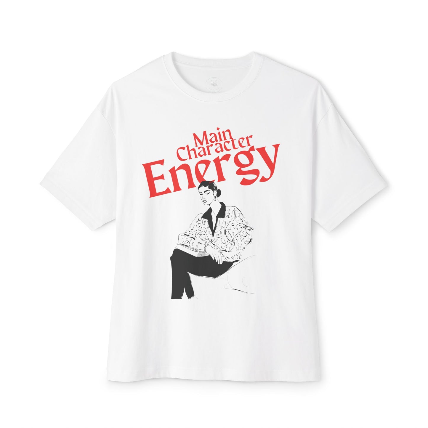 Main Character Manifesto: Latina TShirt Unisex Oversized Boxy