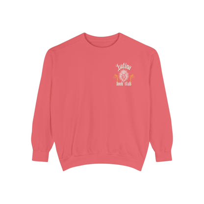 Latina Book Club Sweatshirt with Heart Anatomy Design