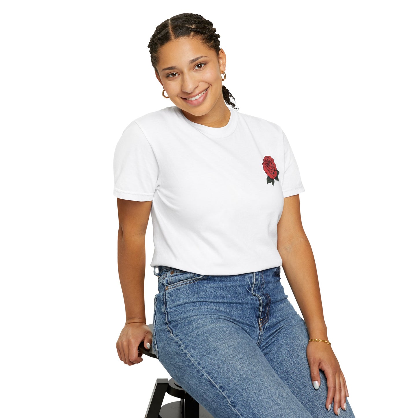 Skull and Roses Tshirt - Amor Eterno Design