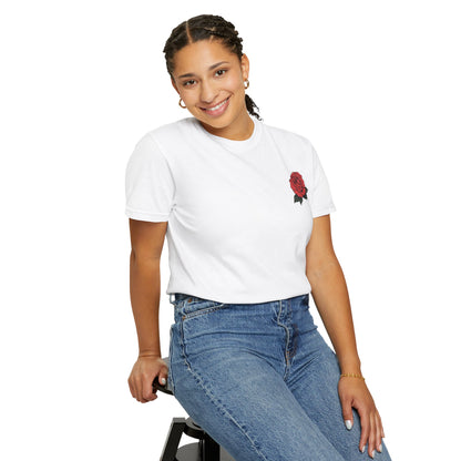 Skull and Roses Tshirt - Amor Eterno Design